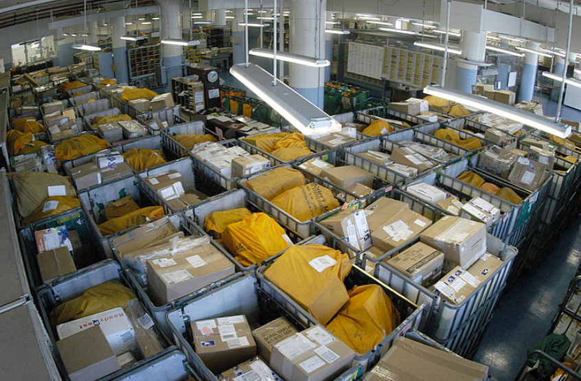 146.4 billion pieces of mail